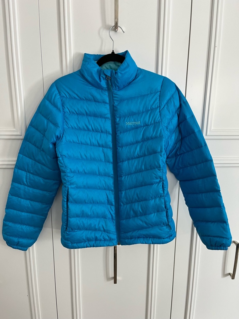 Marmot Ladies Blue 800-Fill Jacket